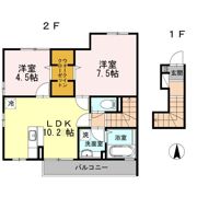 ボヌールの間取り画像