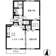 フォンティーヌの間取り画像