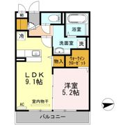 グランドソレイユ荒尾の間取り画像