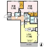 セキュレア須屋 G棟の間取り画像