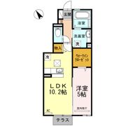 セジュールひよりの間取り画像