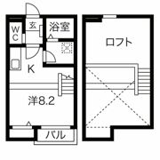 Calm矢田(カームヤダ)の間取り画像