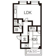 TDマンションPaulowniaの間取り画像