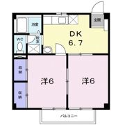 ニューシティひまわりの間取り画像