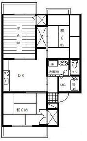 ガーデンパレス宮下の間取り画像