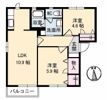 チェリーハイツの間取り画像