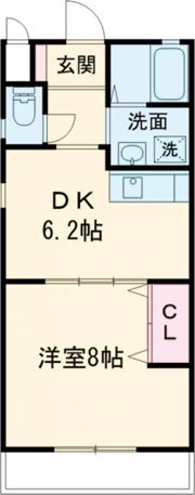 メゾンKの間取り画像