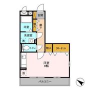 ツインハーモニー Aの間取り画像