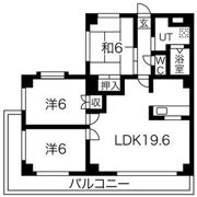 ホワイトマンションの間取り画像