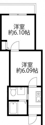 カインドネス本厚木の間取り画像