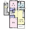 ファミールコートⅡ Bの間取り画像