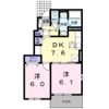 シャトレー ポワリエ Ⅱの間取り画像