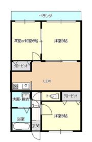ユーミー誉の間取り画像
