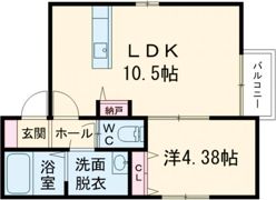 Heartの間取り画像