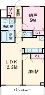アーバネックス元町通の間取り画像