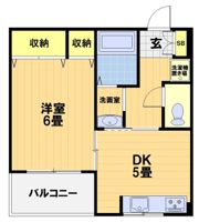 グランドゥール廣田の間取り画像