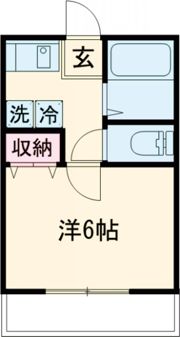 春日ホワイトコーポⅡの間取り画像