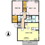 グランドゥール Aの間取り画像