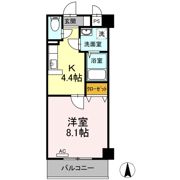 アベニューあいざわの間取り画像