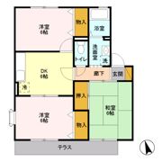 ネオ・アヴァンセ五代 弐番館の間取り画像