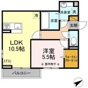 グランディオ西船の間取り画像