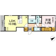 グランディオ西船の間取り画像