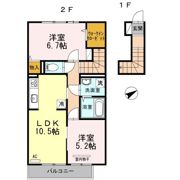 セジュールKの間取り画像