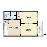 ツインズ新川Bの間取り画像