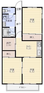 シティコート平成Aの間取り画像