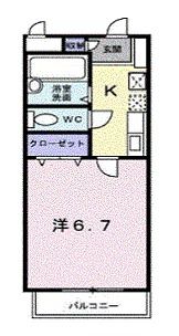 スクエア西賀茂の間取り画像