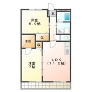ブロードタウン大崎F棟の間取り画像