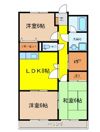 カーサ山の手の間取り画像