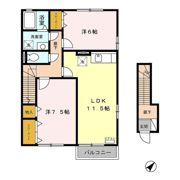 レガーロ Bの間取り画像