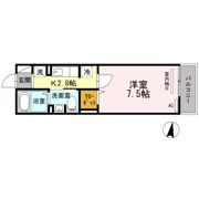 スリーリバーの間取り画像