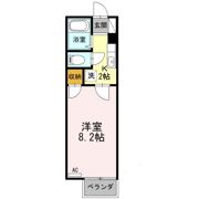 エクレール相原 Bの間取り画像