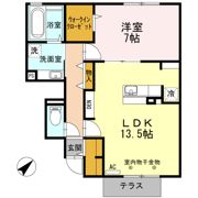 BRYANT PARK Aの間取り画像