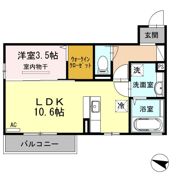 グランジェロの間取り画像