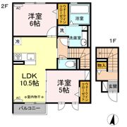 レガーロⅡの間取り画像