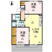 楠小路 B棟の間取り画像
