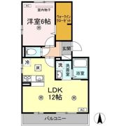 グランシャリオ A棟の間取り画像