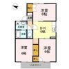 メゾンド山下Ⅱの間取り画像