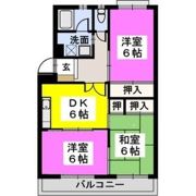サンハイツ三苫の間取り画像