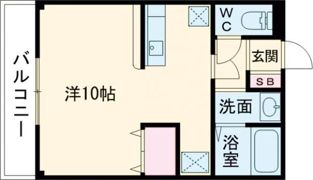 フェイム瀬田の間取り画像