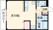 フェイム瀬田の間取り画像
