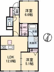 レジーナⅡの間取り画像