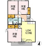 メイユールヤマタケ Aの間取り画像