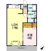 ソレイアードの間取り画像