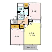 コイノール Aの間取り画像