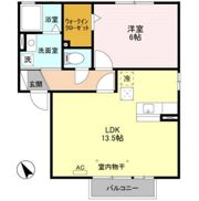 サンモール Bの間取り画像