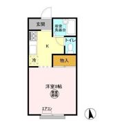 グリーンウッドハイツBの間取り画像